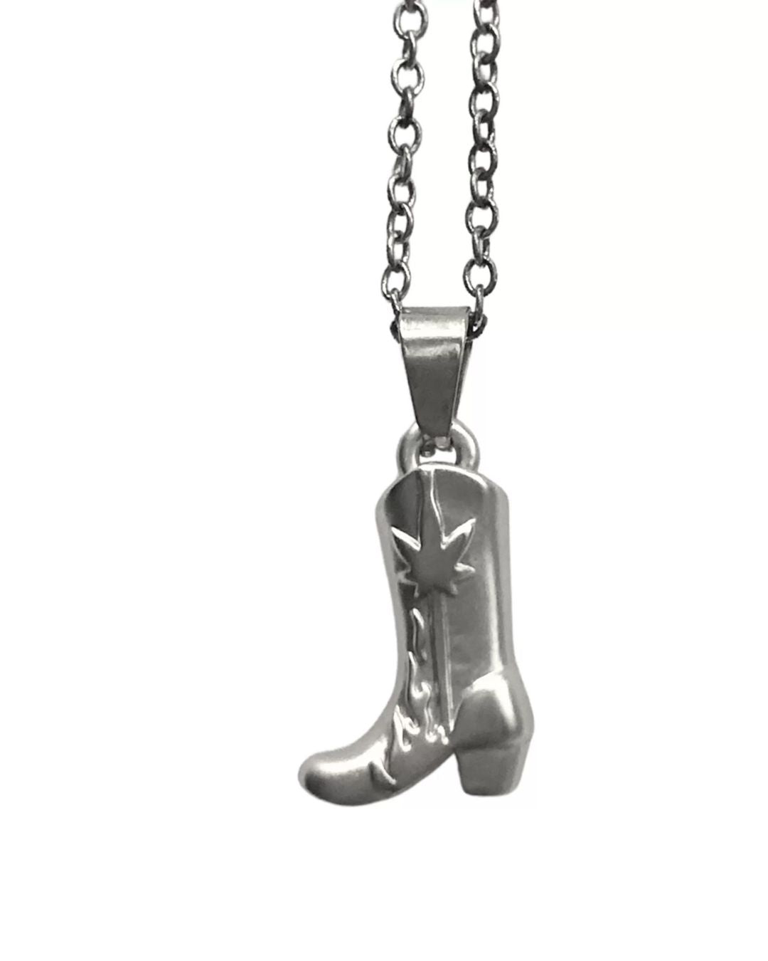 Cowboy Boots Necklace