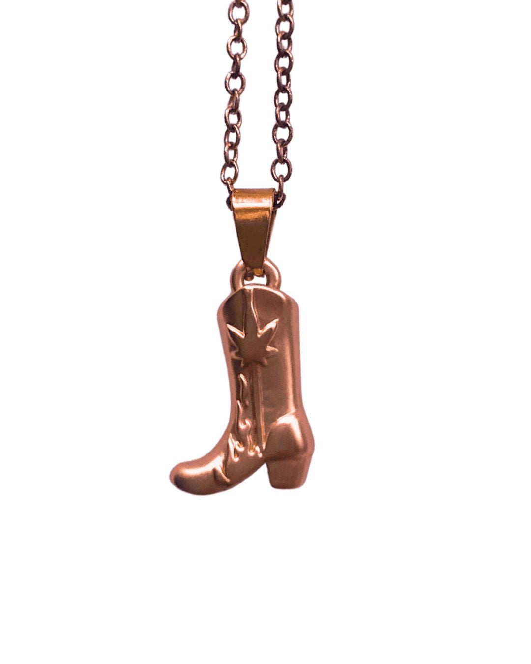 Cowboy Boots Necklace