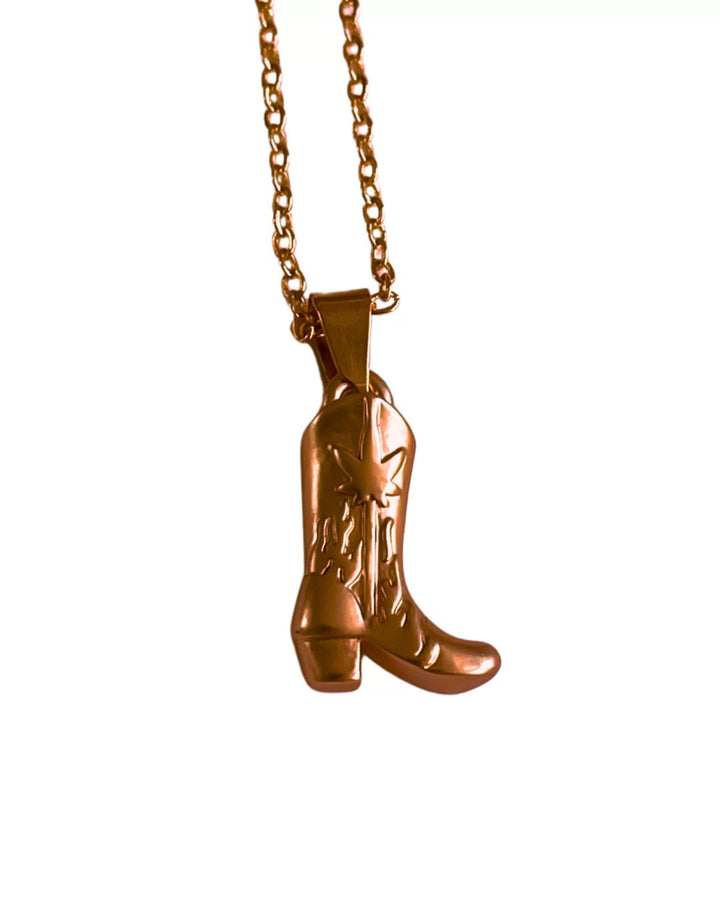 Cowboy Boots Necklace