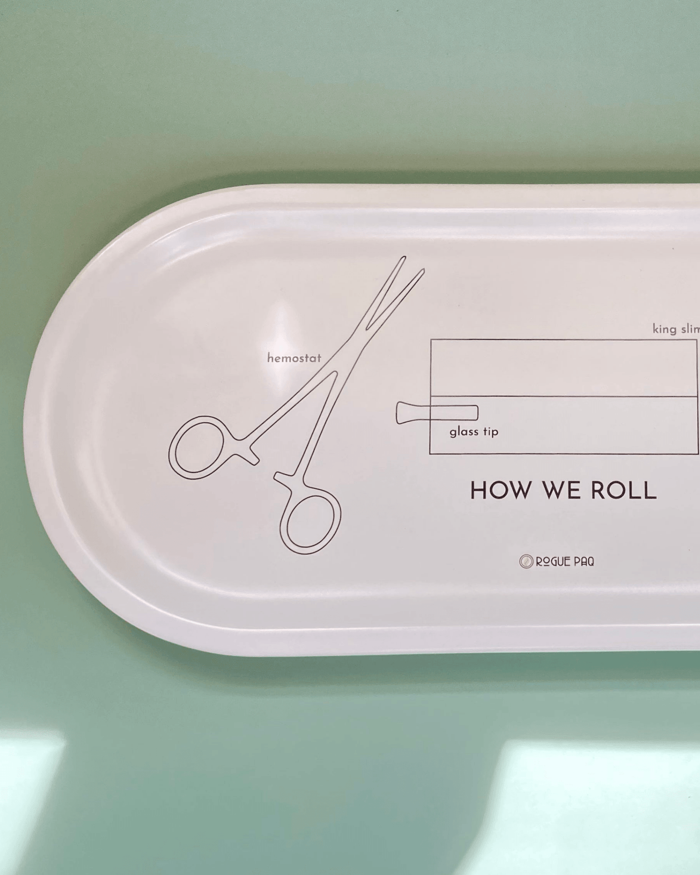 Ceramic Rolling Tray 